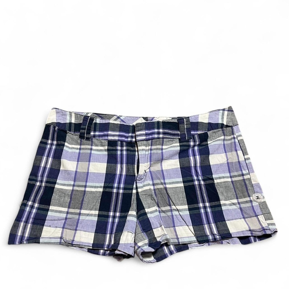 Zoey & Beth purple plaid shorts
